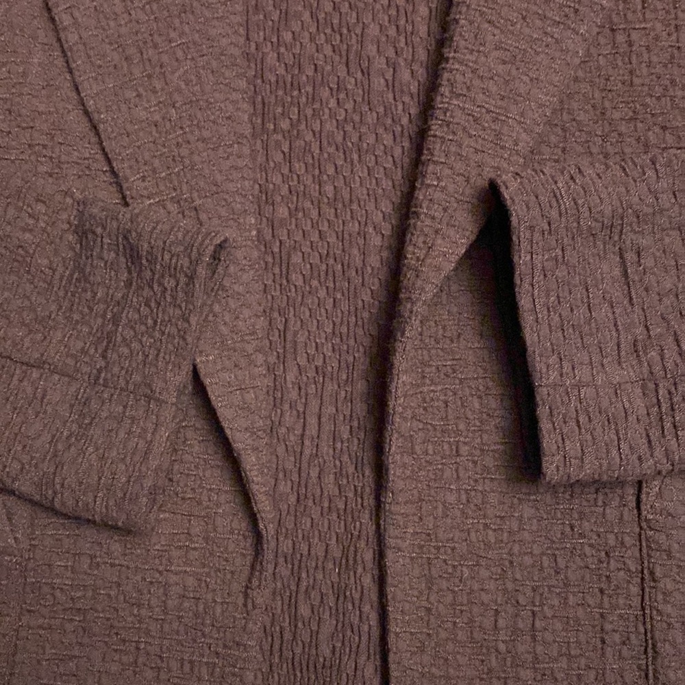 Eileen Fisher Textured Open Blazer - Picture 5 of 8